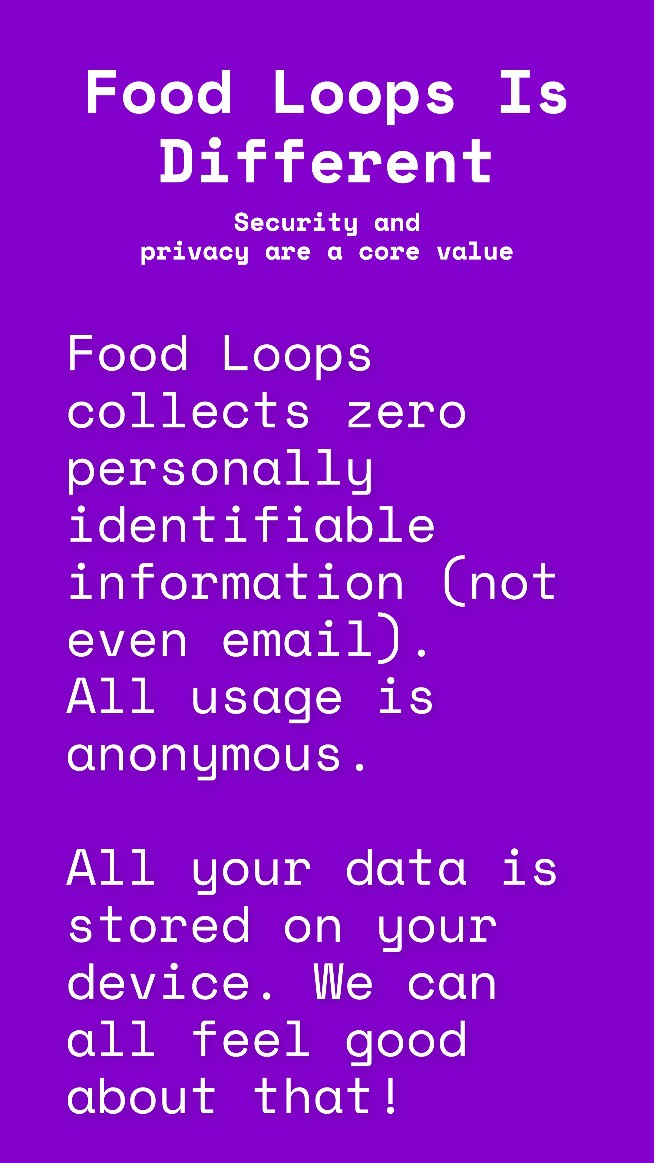 Food Loops screenshot